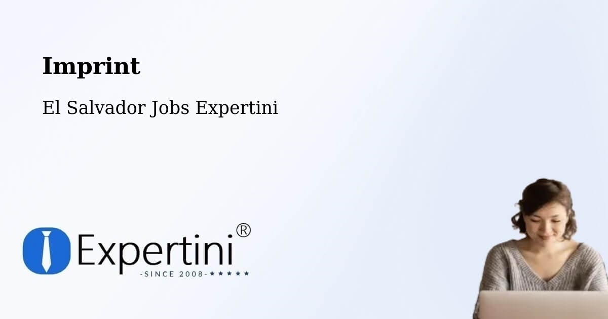 Imprint - El Salvador Jobs Expertini