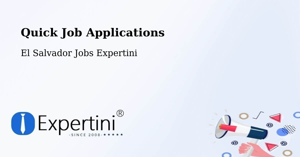 Quick Apply Feature – El Salvador - El Salvador Jobs Expertini