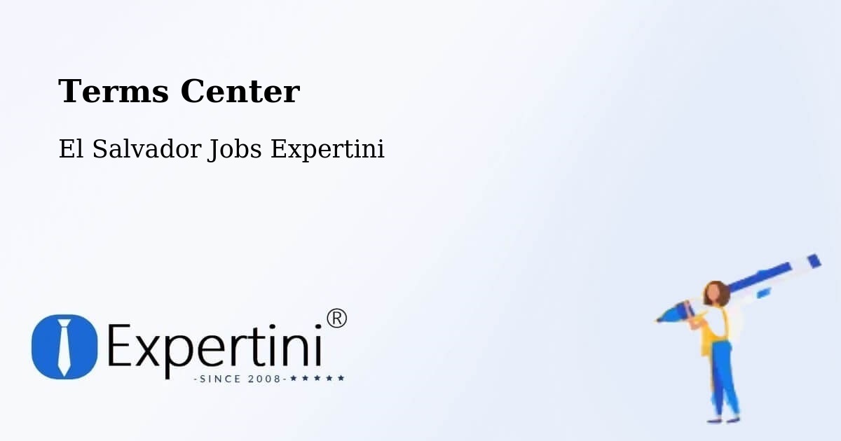 Terms of Service – El Salvador - El Salvador Jobs Expertini